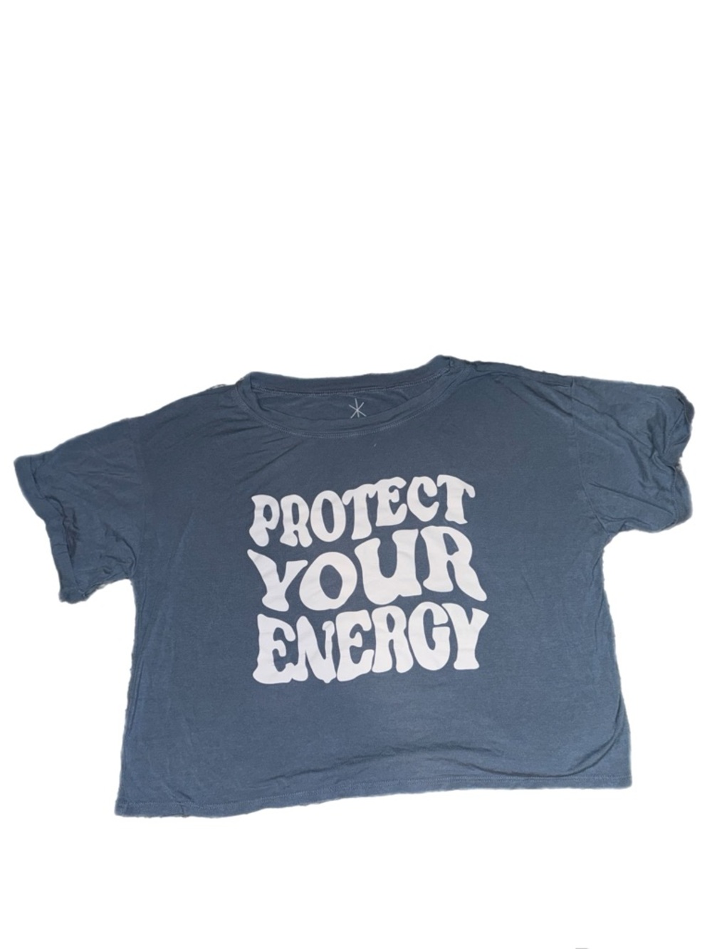 Earthbound Protect Your Energy Graphic Tee - Blue